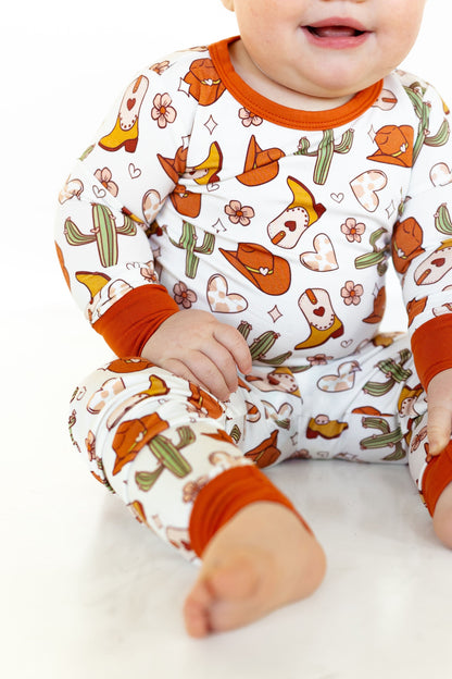 LONG SLEEVE 2 PIECE SETS- Howdy