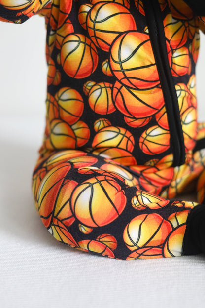 ZIP ROMPER - Basketball