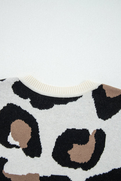 Jocelyn Block Patchwork Sleeve Sweater